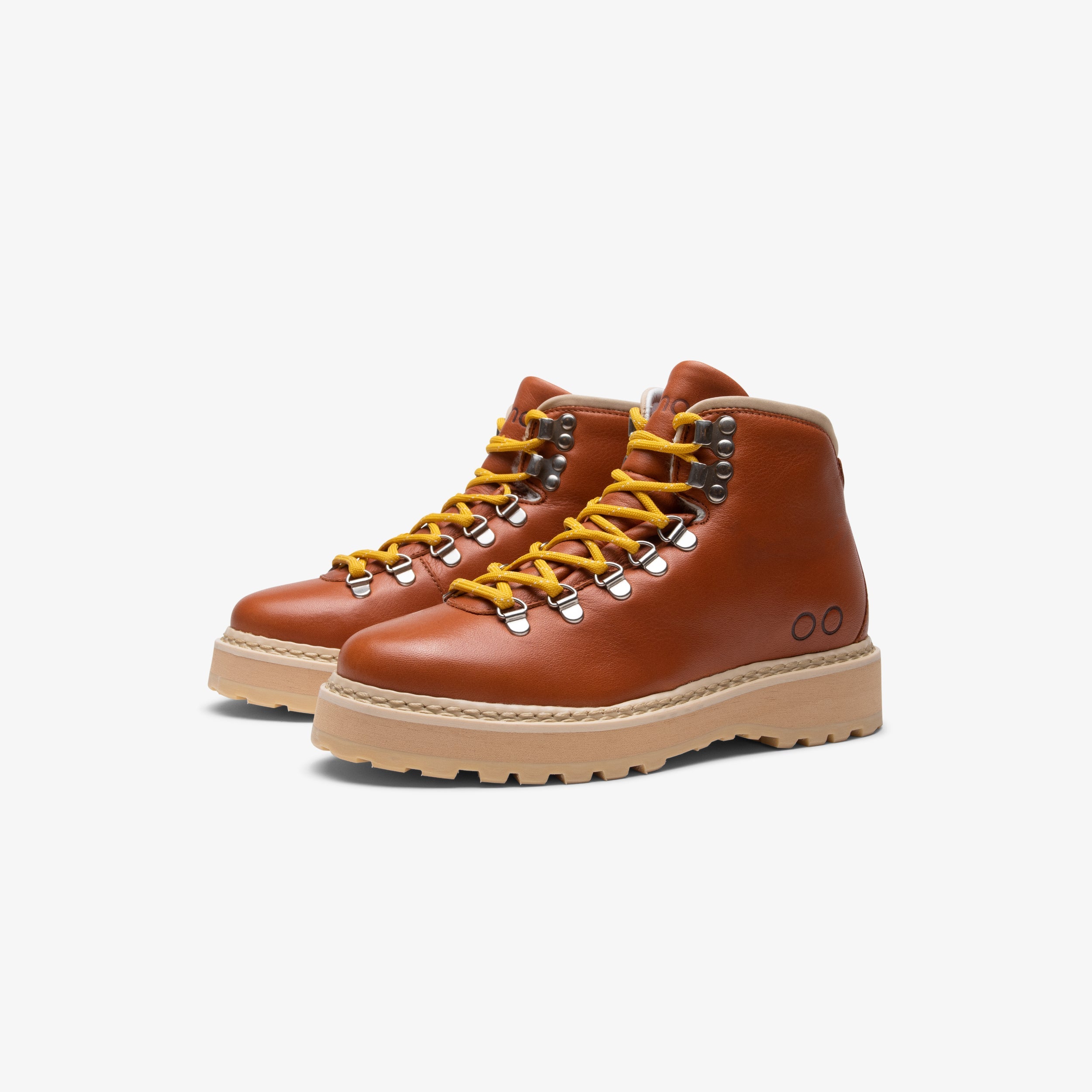 Hiking Core - Grained Leather - Shearling Lining - Womens