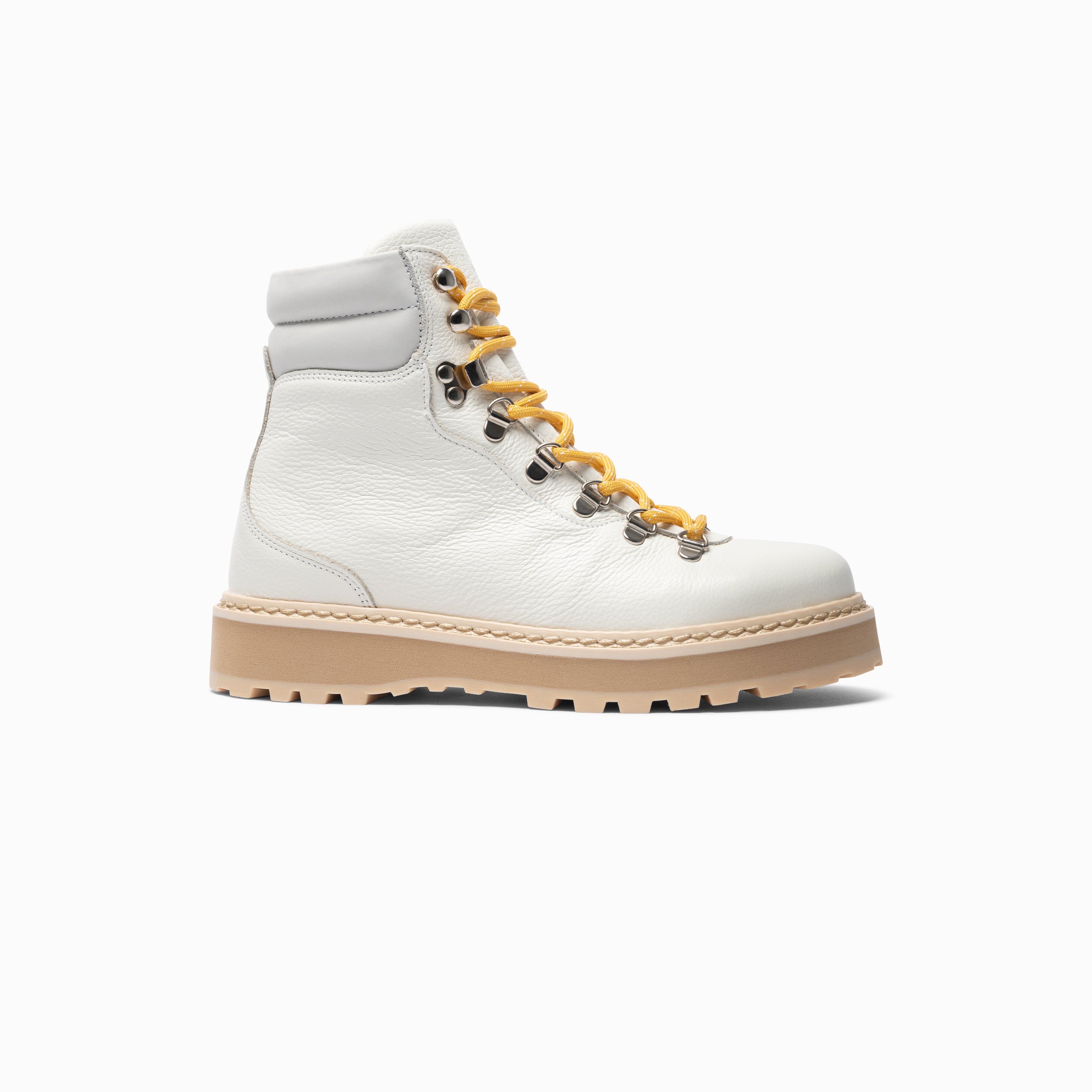 Hiking - Grained Leather - Shearling Lining - Womens